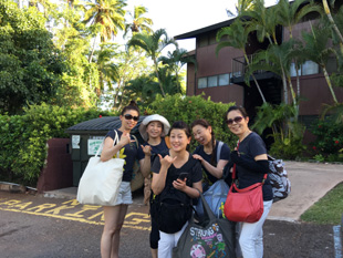 Moloka`i　Ka Hula Pikoに向け出発